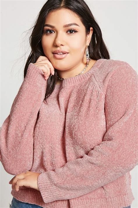 plus size fuzzy sweater